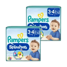   Pampers Splashers úszópelenka, méret: 3-4 (6-11 kg), 1+1, 24 db