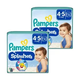   Pampers Splashers úszópelenka, méret: 4-5 (9-15 kg), 1+1, 22 db