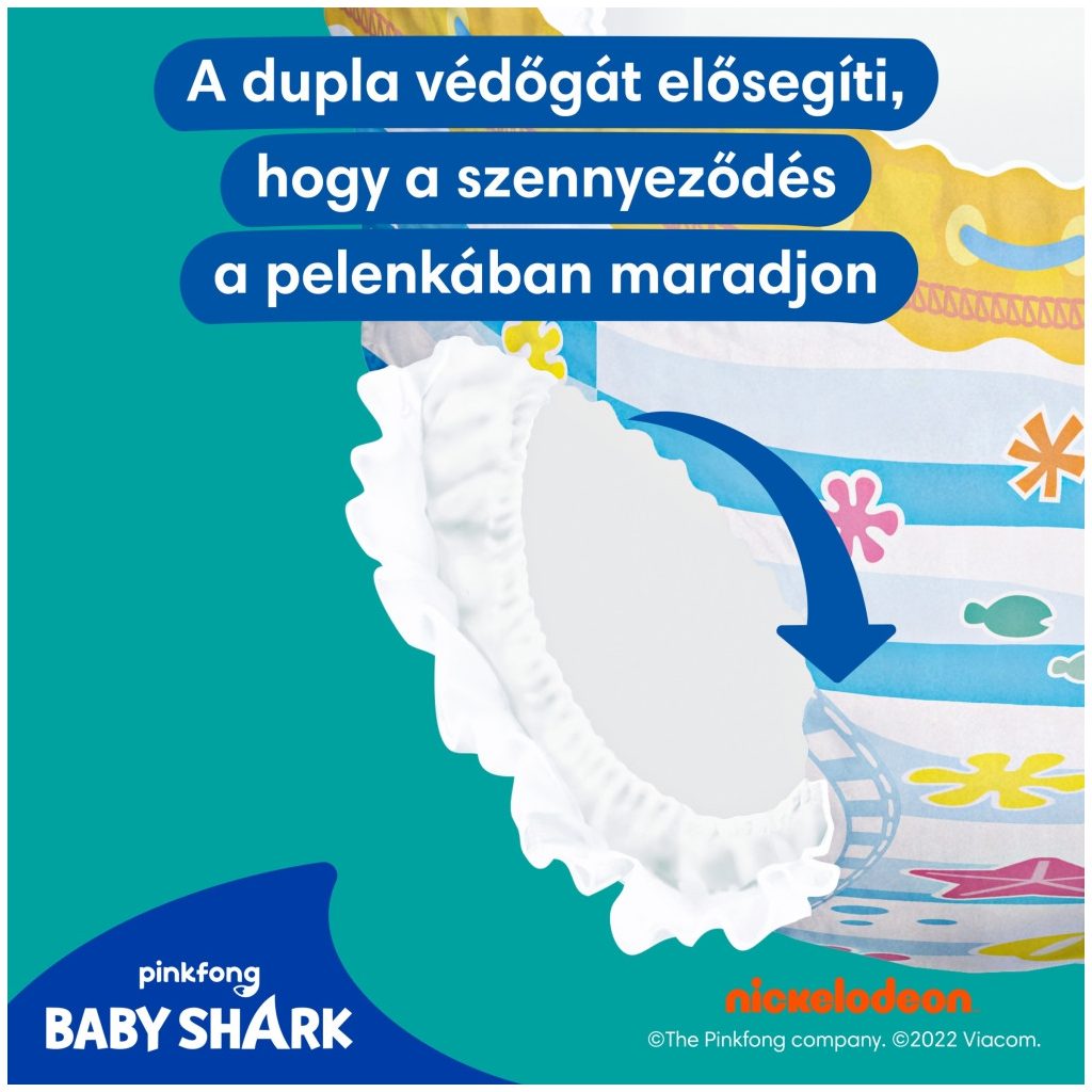Pampers Splashers úszópelenka, méret: 4-5 (9-15 kg), 1+1, 22 db + ajándék Mancs Őrjárat törölköző
