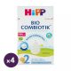 Hipp 2 BIO Combiotik tejalapú anyatej-kiegészítő tápszer keményítő nélkül 6 hó+ (4x600 g)