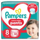 Pampers Active Baby Pants bugyipelenka 8, 17+ kg HAVI PELENKACSOMAG 96 db