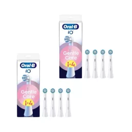   Oral-B iO Gentle Care elektromos fogkefe pótfej, fehér (8 db)