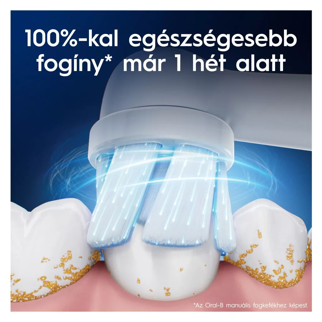 INGYENES SZÁLLÍTÁS - Oral-B iO Gentle Care elektromos fogkefe pótfej, fehér (8 db)