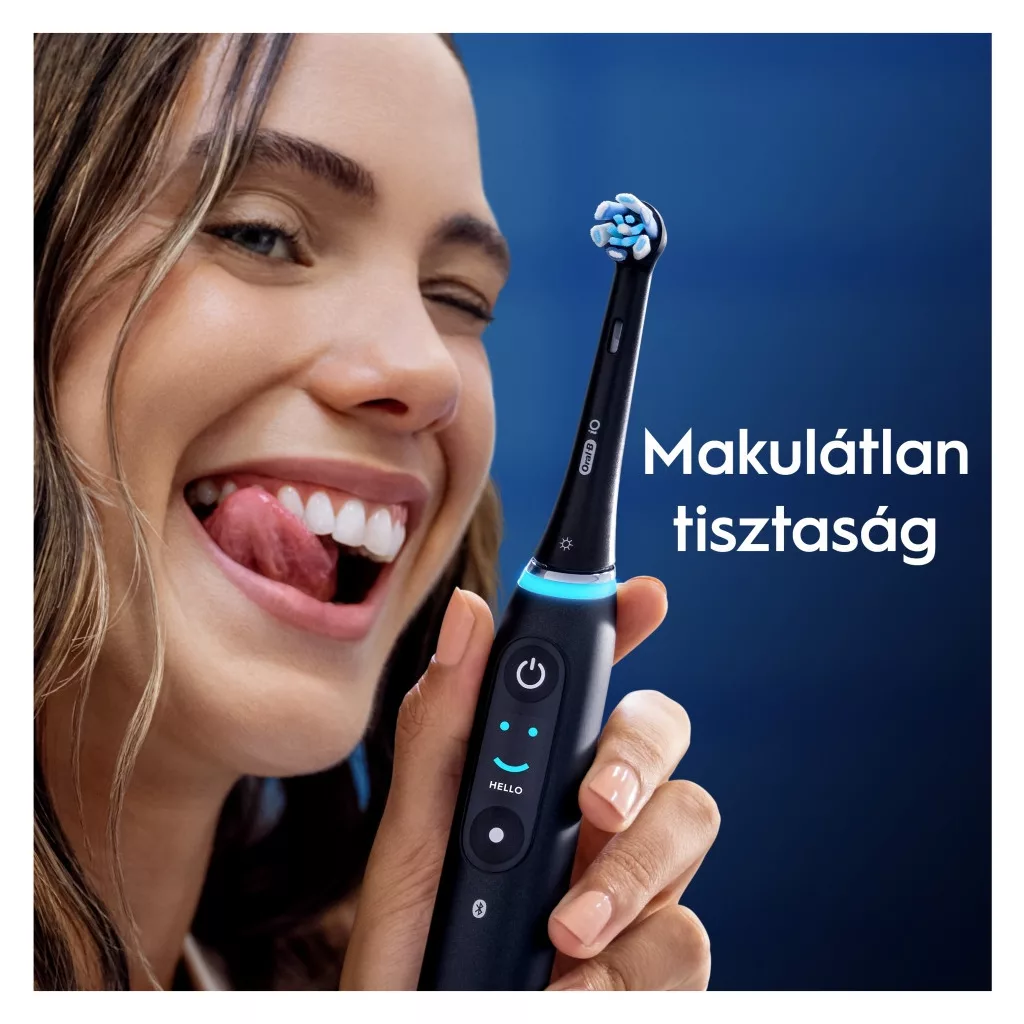 INGYENES SZÁLLÍTÁS - Oral-B iO Gentle Care elektromos fogkefe pótfej, fehér (8 db)