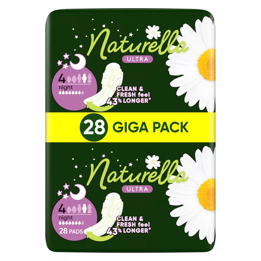 Naturella Ultra Night betét 4-es méret (2x28 db)