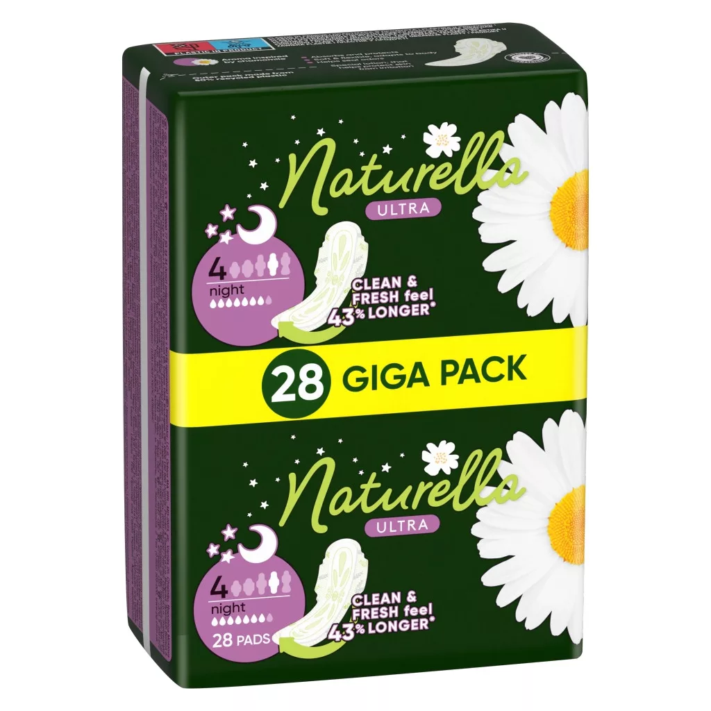 Naturella Ultra Night betét 4-es méret (2x28 db)
