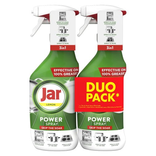 Jar Power Spray 3 az 1-ben tisztító spray citrus illattal (2x2x500 ml)