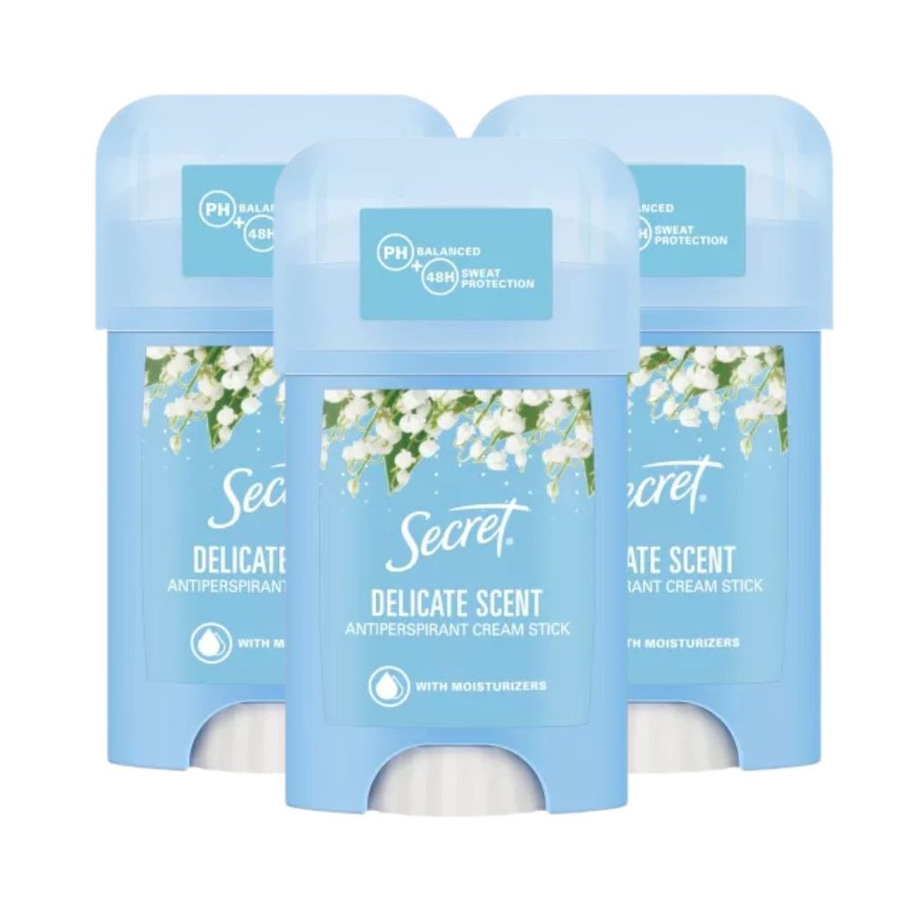 Secret Izzadásgátló Krém Delicate 3x40 ml