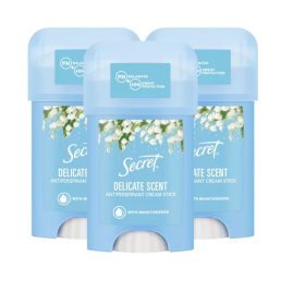 Secret Izzadásgátló Krém Delicate 3x40 ml