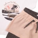 DIRKJE 3 részes szett szoknyával 80 White+Smokey Pink+Smokey Grey+aop