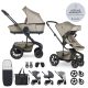 EASYWALKER Kombinált babakocsi Harvey⁵ Premium Pearl Taupe XXL AIR