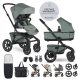 EASYWALKER Kombinált babakocsi Jimmey Thyme Green XXL AIR + RWS