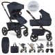 EASYWALKER Kombinált babakocsi Jimmey Indigo Blue XXL RWS