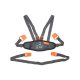 DREAMBABY Deluxe gyermekvezető heveder - Aranyos Tigris