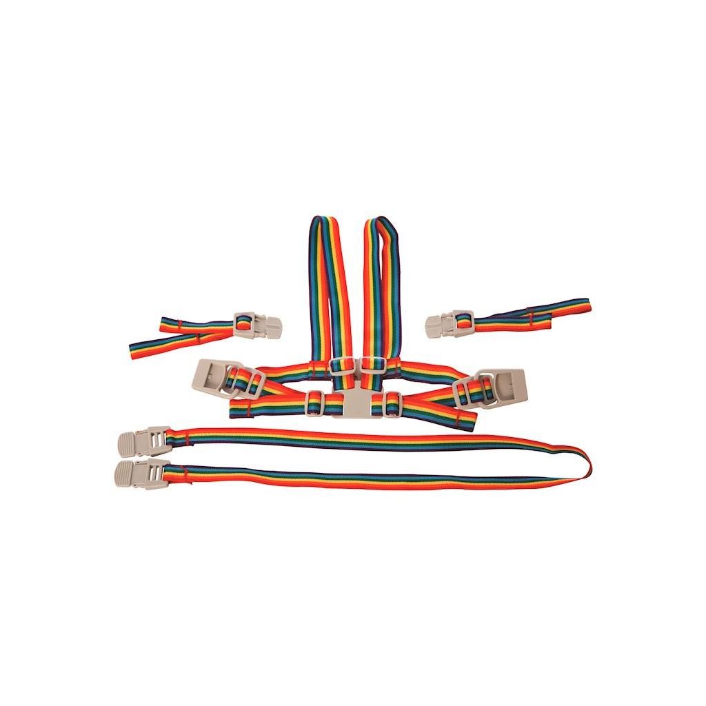 DREAMBABY Biztonsági hevederek Rainbow Colour