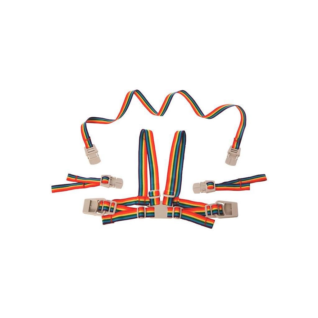 DREAMBABY Biztonsági hevederek Rainbow Colour