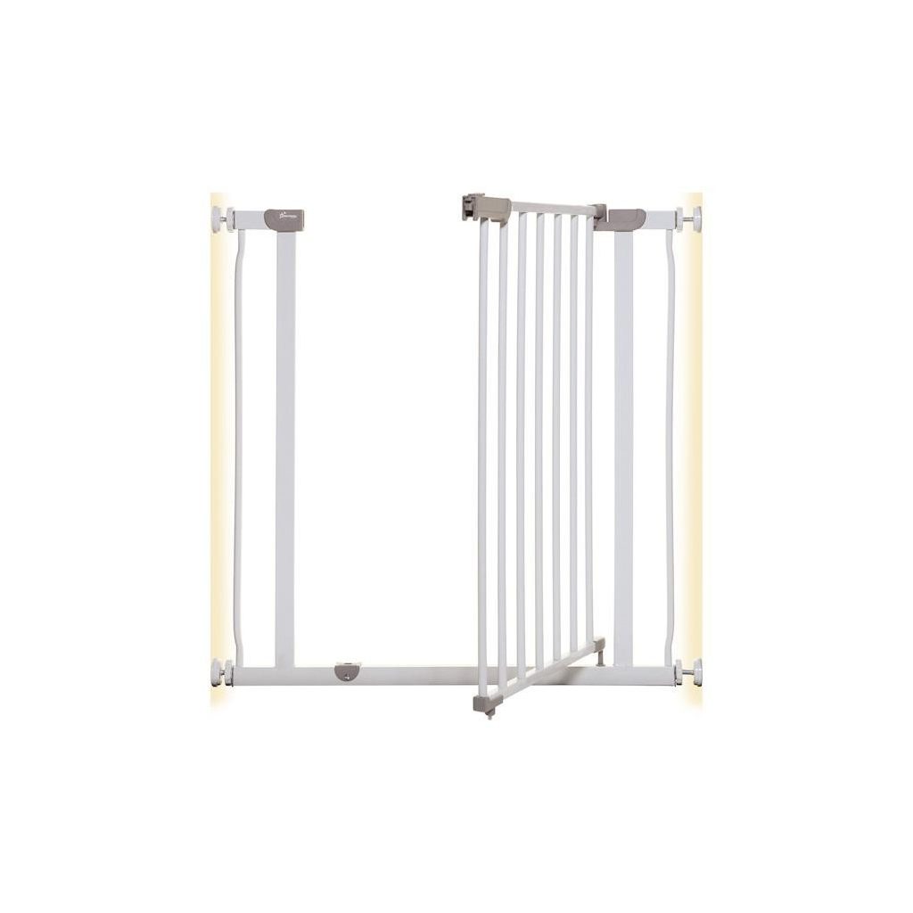 DREAMBABY Biztonsági fémrács AVA 75-81 cm, fehér