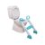 DREAMBABY WC-lépcső kék/fehér
