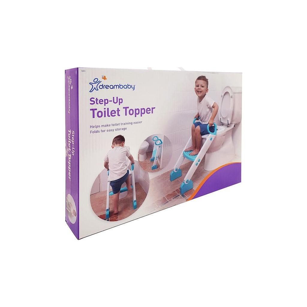 DREAMBABY WC-lépcső kék/fehér