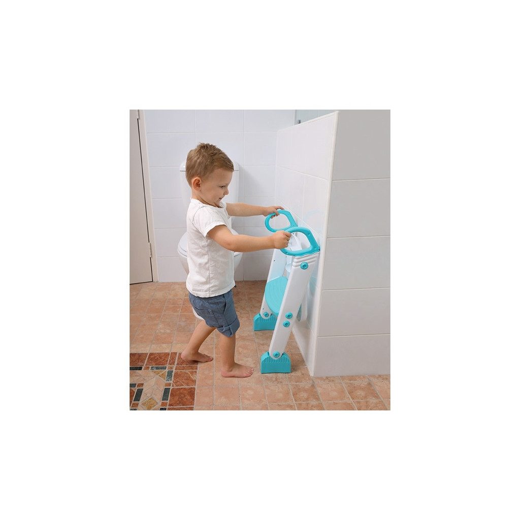 DREAMBABY WC-lépcső kék/fehér