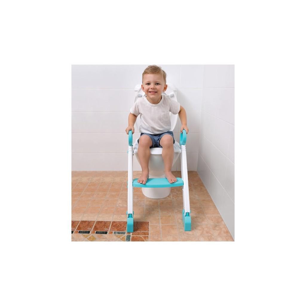 DREAMBABY WC-lépcső kék/fehér