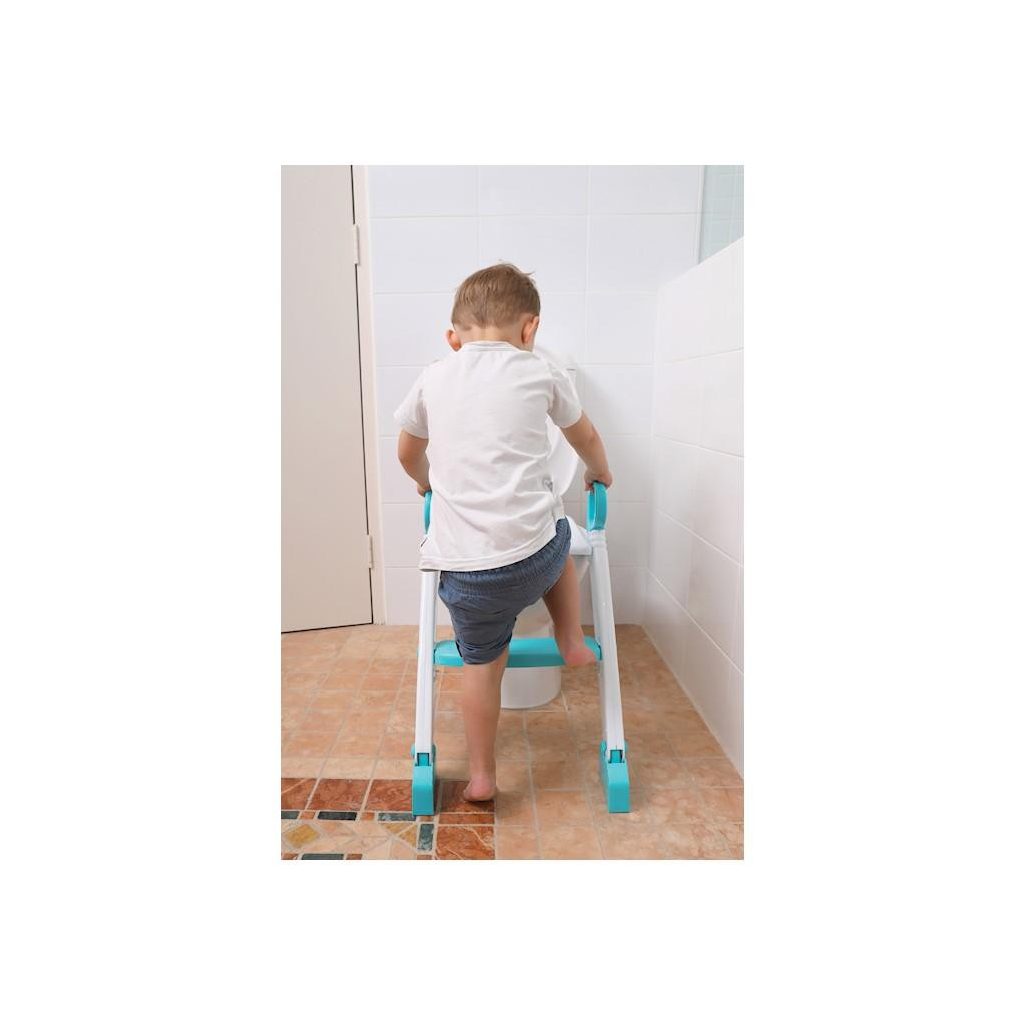 DREAMBABY WC-lépcső kék/fehér