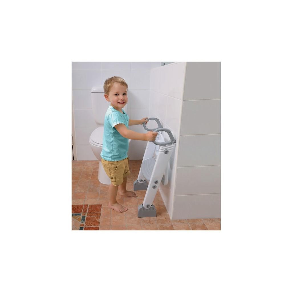 DREAMBABY WC-lépcső szürke/fehér