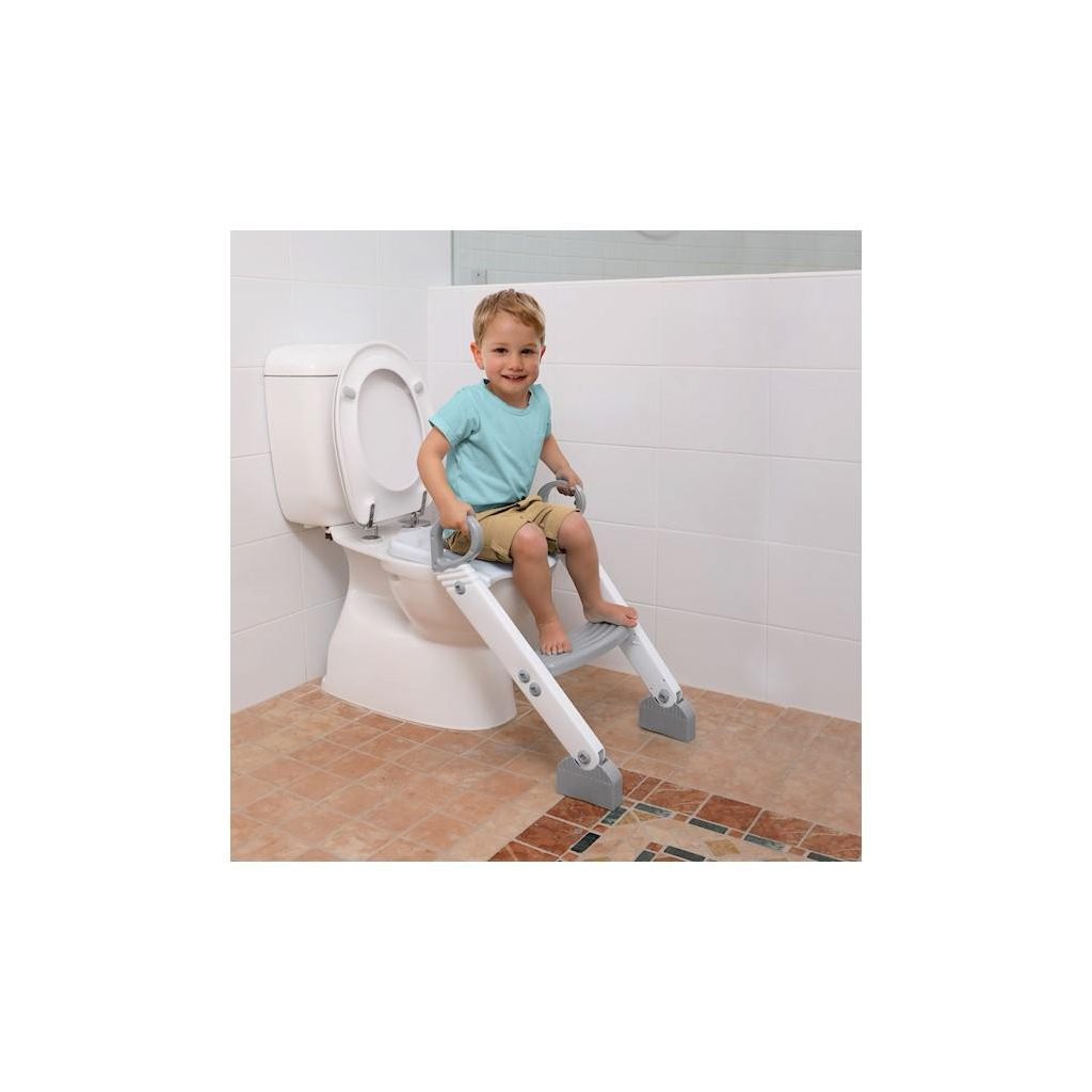 DREAMBABY WC-lépcső szürke/fehér