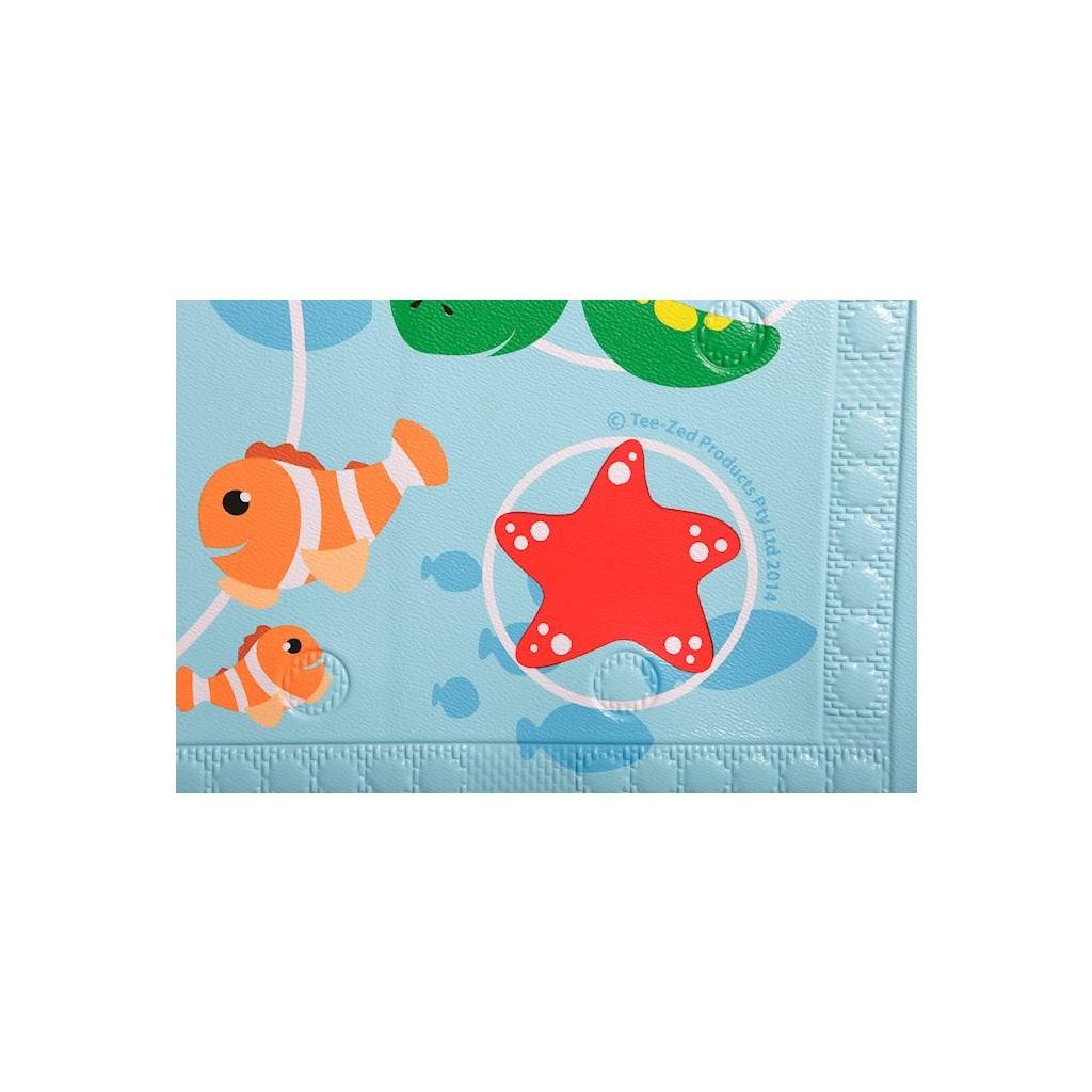 DREAMBABY Fürdőkád alátét csúszásgátlóval és hőmérsékleti indikátorral Tengeri állatkák