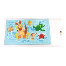 DREAMBABY Fürdőkád alátét csúszásgátlóval és hőmérsékleti indikátorral Tengeri állatkák