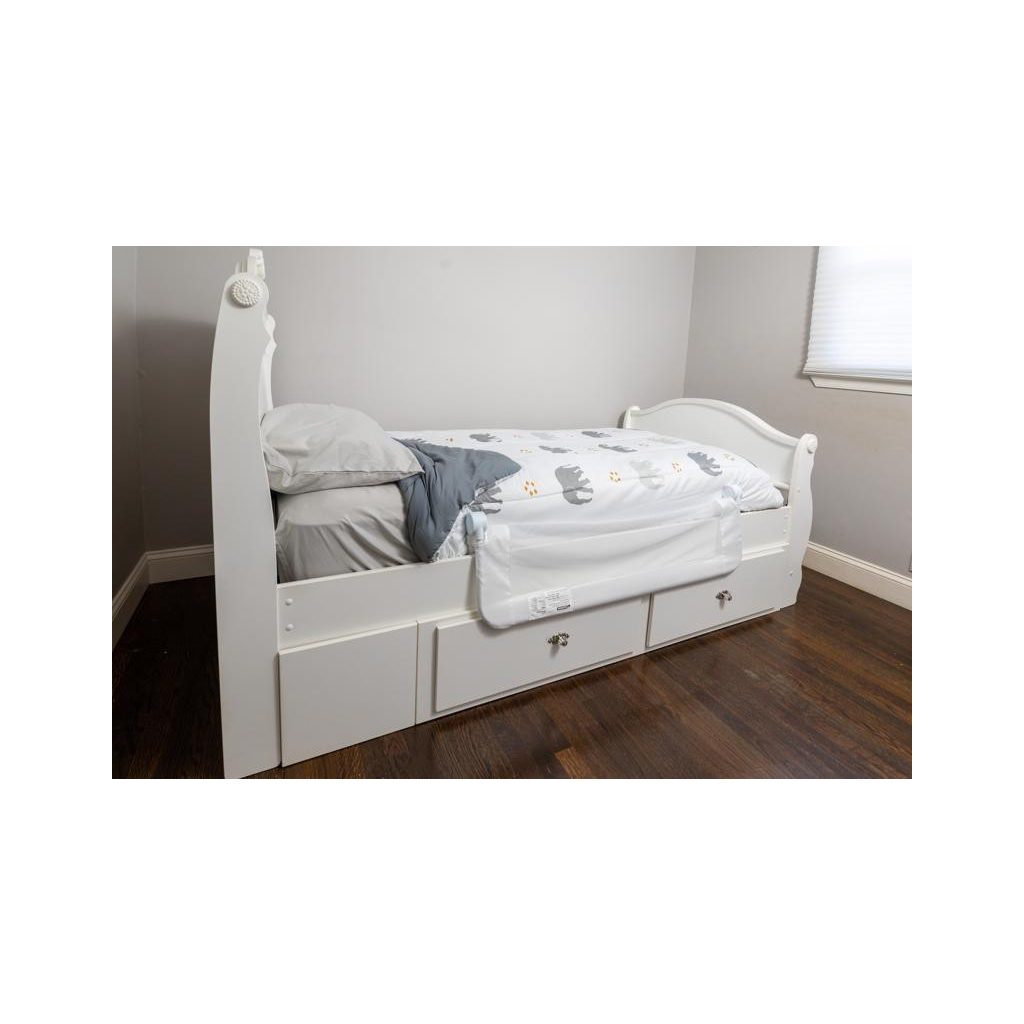 DREAMBABY Biztonsági ágyrács Maggie Extra nagy 110x50 cm fehér