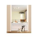 DREAMBABY Biztonsági visszahúzható rács 0-140 cm fehér