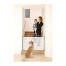 DREAMBABY Biztonsági visszahúzható rács 0-140 cm fehér