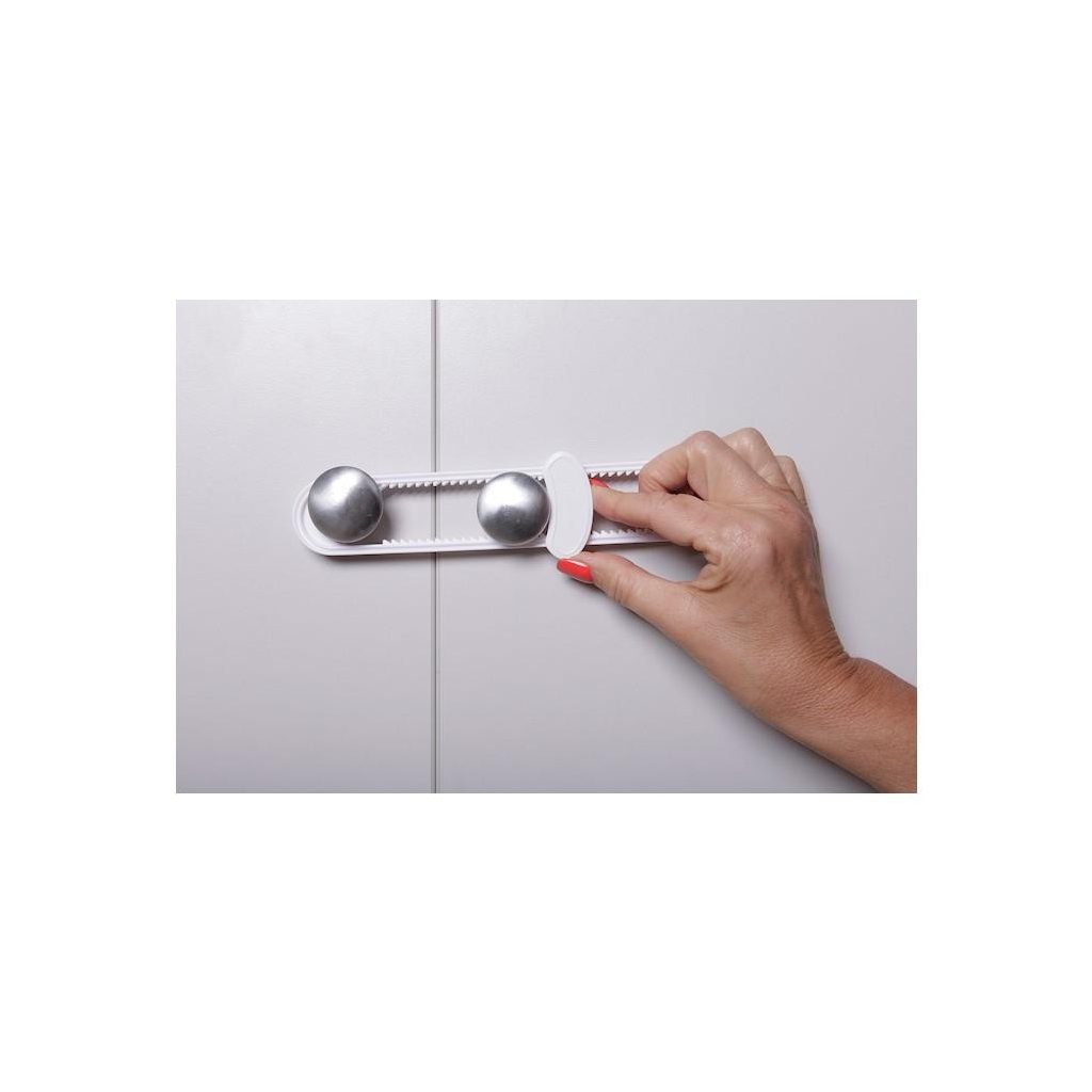 DREAMBABY Tolószekrény zár 2 darab fehér