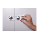 DREAMBABY Tolószekrény zár 2 darab fehér