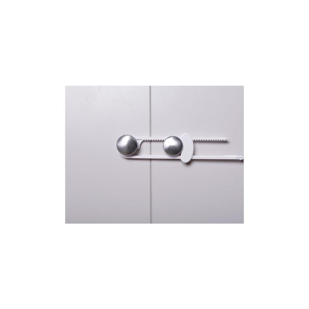 DREAMBABY Tolószekrény zár 2 darab fehér