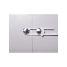 DREAMBABY Tolószekrény zár 2 darab fehér