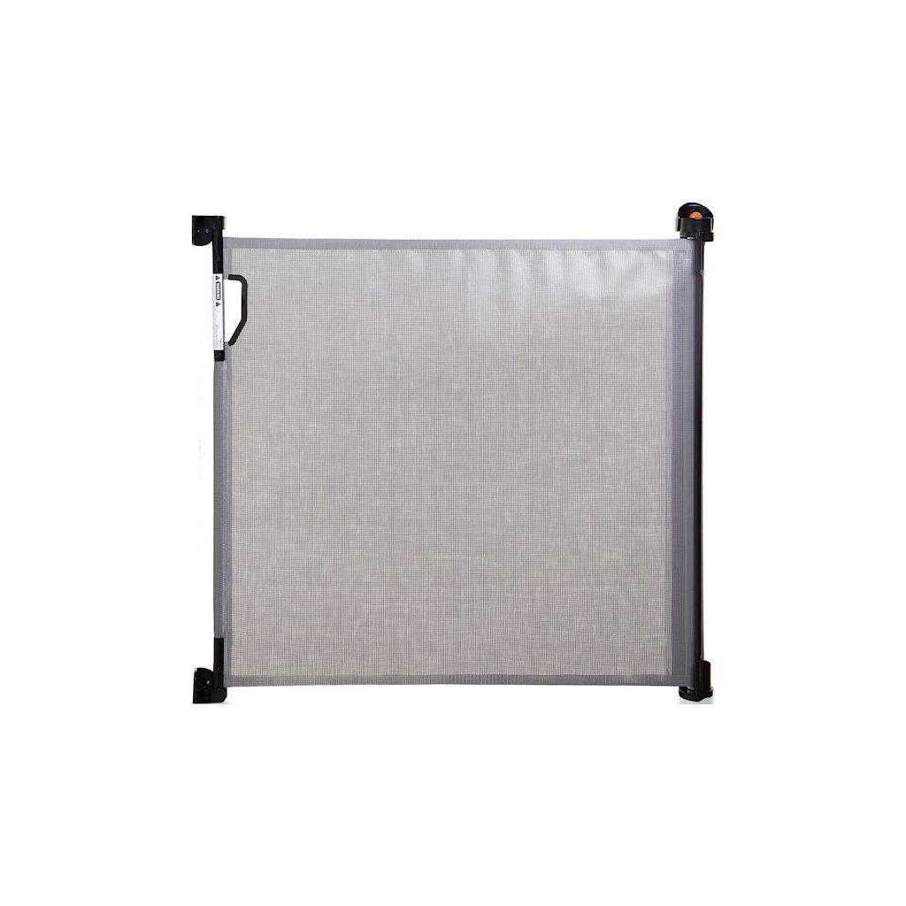 DREAMBABY Biztonsági visszahúzható rács 0-140 cm szürke