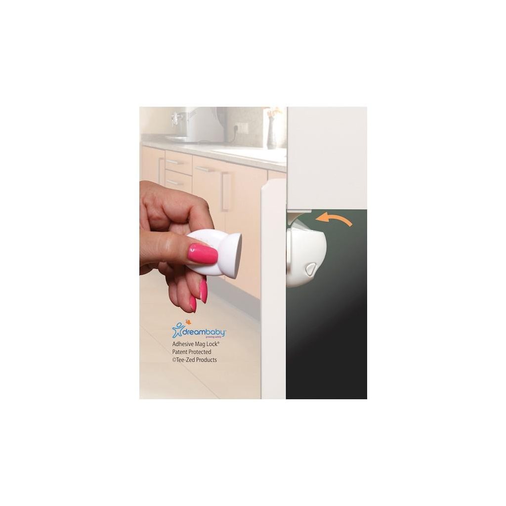 DREAMBABY Mágneses zárak 4 darab + mágneses kulcs