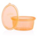NUBY Snack tálka fedővel, 300 ml, 6 hó+ (6 db)