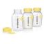 MEDELA Készlet 3 tárolóüveg a tej tárolásához, 150 ml