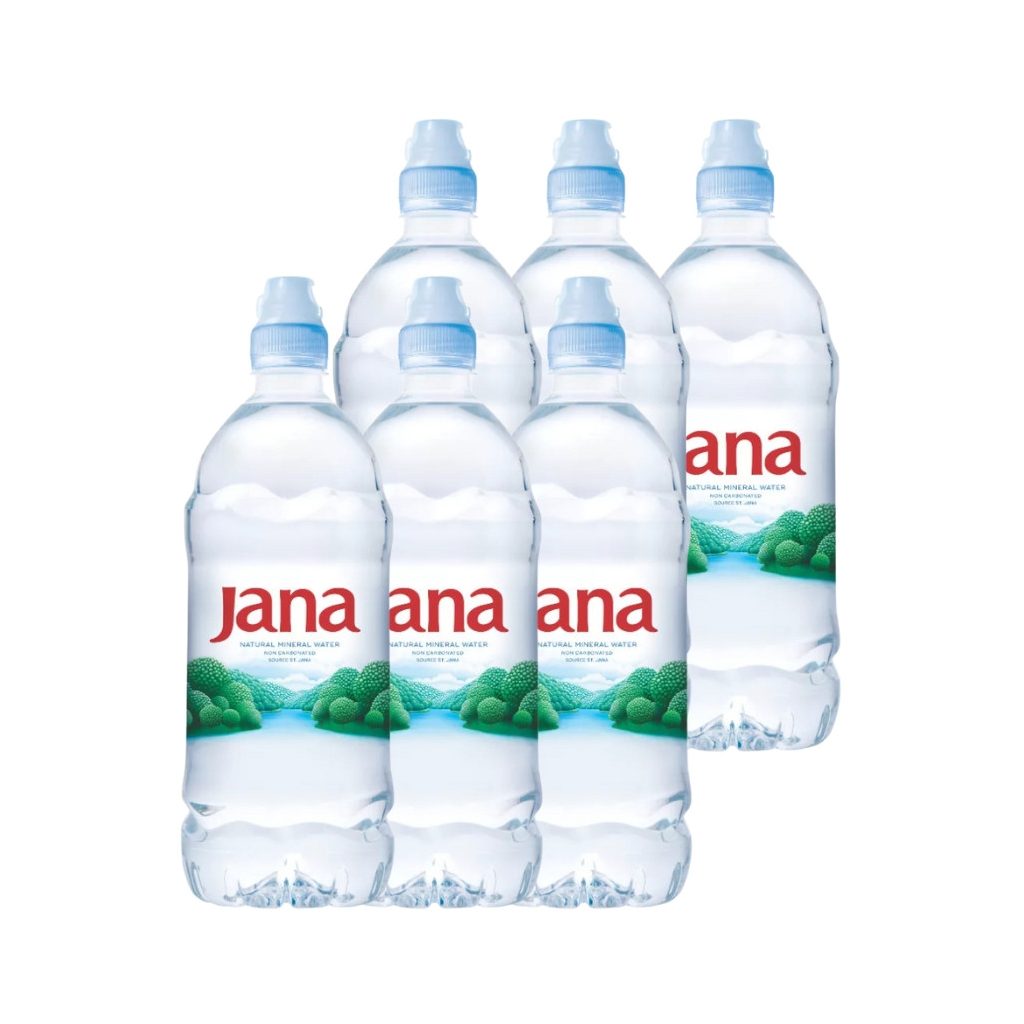 Jana ásványvíz, sportkupakos, (6x1L)