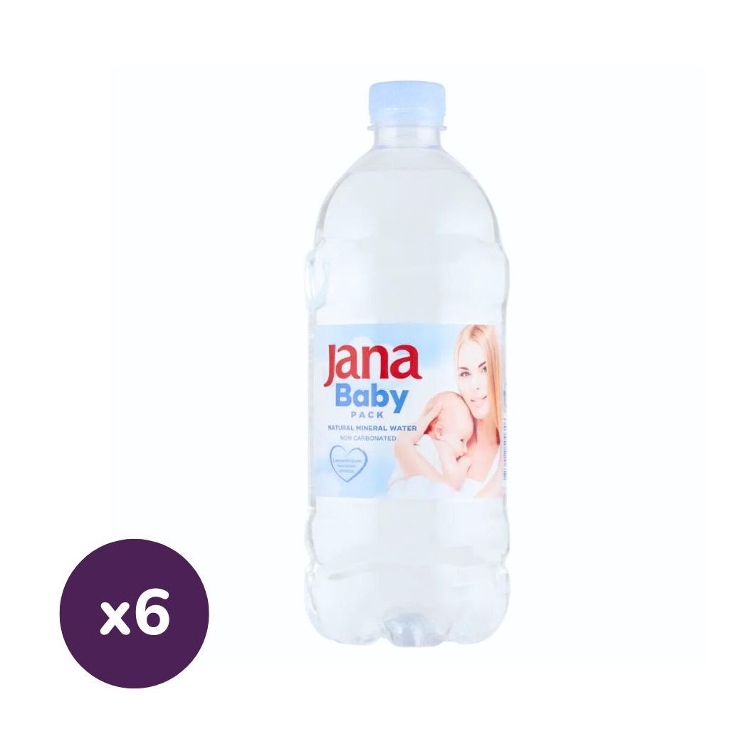 Jana Baby ásványvíz, (6X1L)