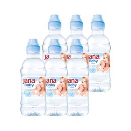 Jana Baby ásványvíz, sportkupakkal, (6x0,33L)