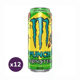 Monster Rio Punch szénsavas energiaital (12x500 ml)