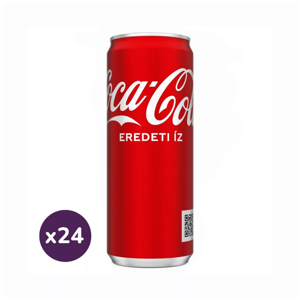 Coca-Cola cola ízű szénsavas üdítőital (24x330 ml)