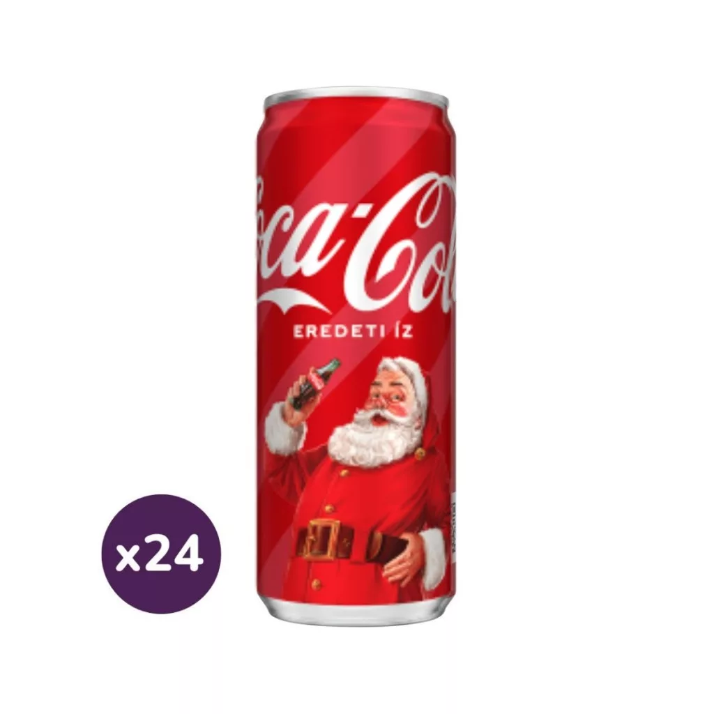 Coca-Cola cola ízű szénsavas üdítőital (24x330 ml)