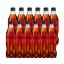 Coca-Cola Zero cukor cola ízű energiamentes szénsavas üdítőital édesítőszerekkel (12x500 ml)