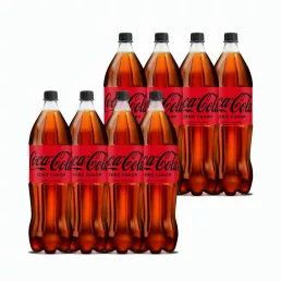  Coca-Cola Zero cukor cola ízű energiamentes szénsavas üdítőital édesítőszerekkel (8x1,75 liter)