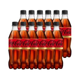   Coca-Cola Zero koffeinmentes, energiamentes szénsavas üdítőital édesítőszerekkel (12x500 ml)